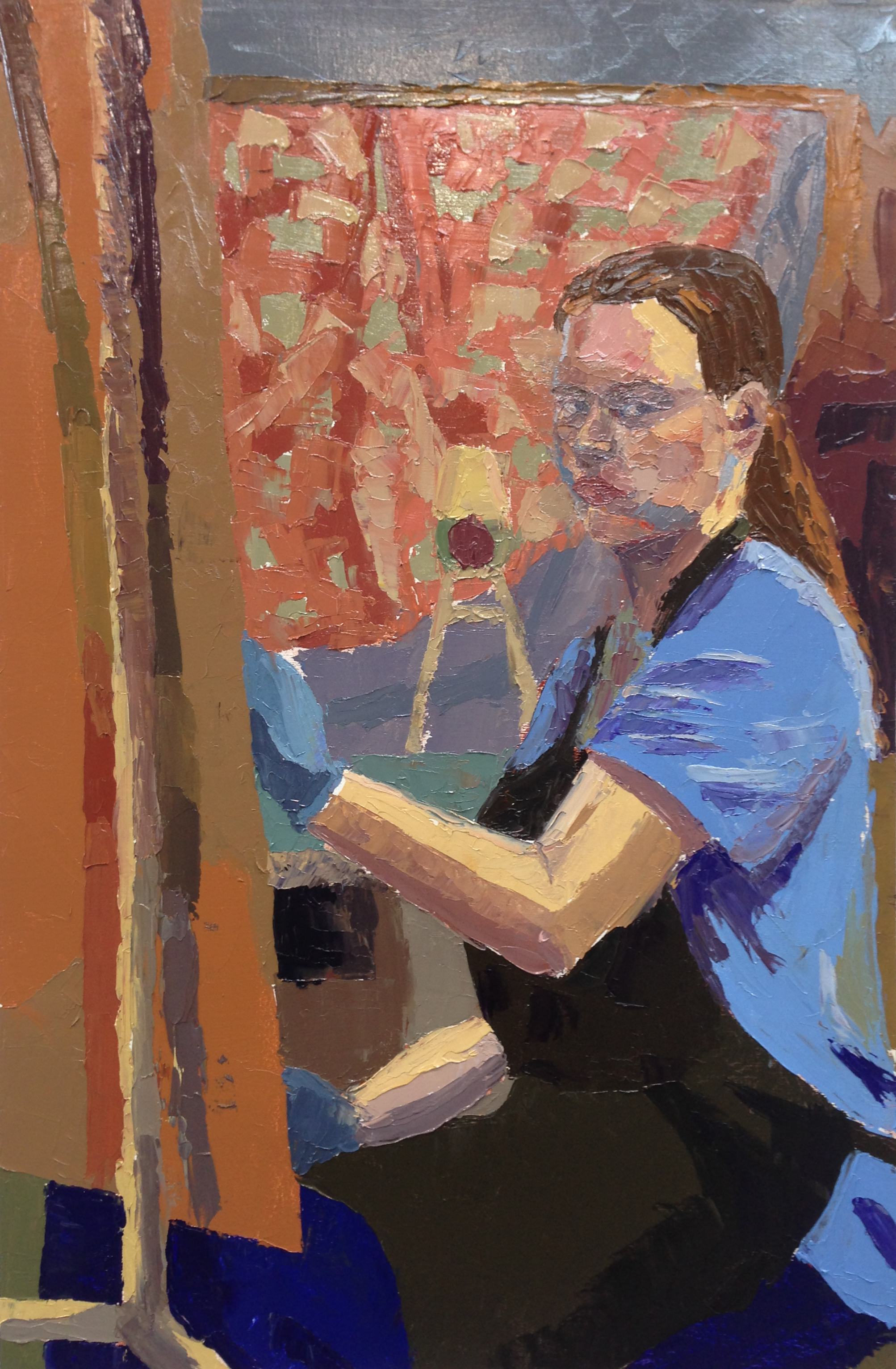 While Painting, 2016