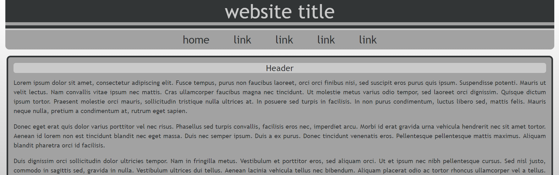 Website Layout by Anna Perkins Art